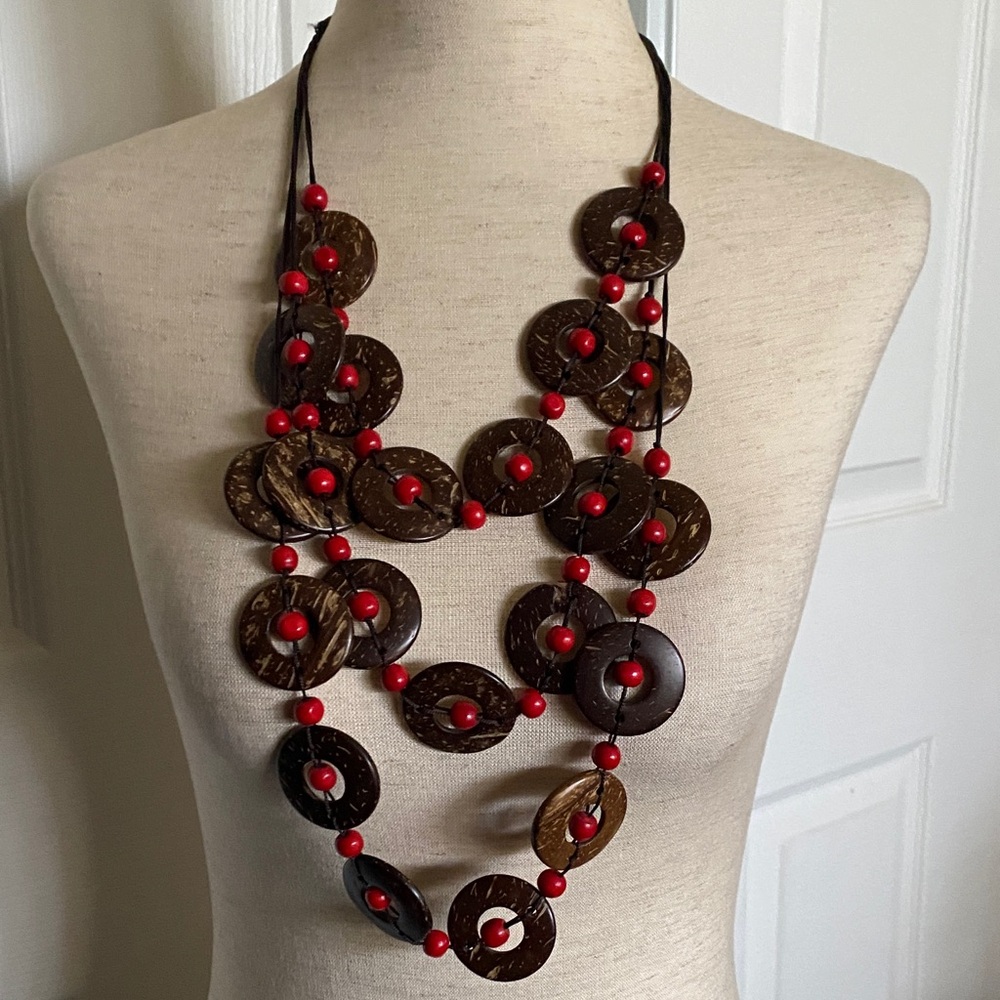 Bohemian🦧🦒🦓Tribal Necklace